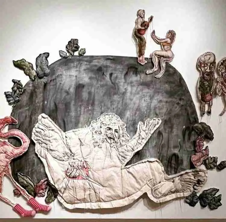 Vengo de una isla de confusión. En el Rollins Museum of Art. Es la primera exposición individual de Meléndez en un museo fuera de su Puerto Rico natal.