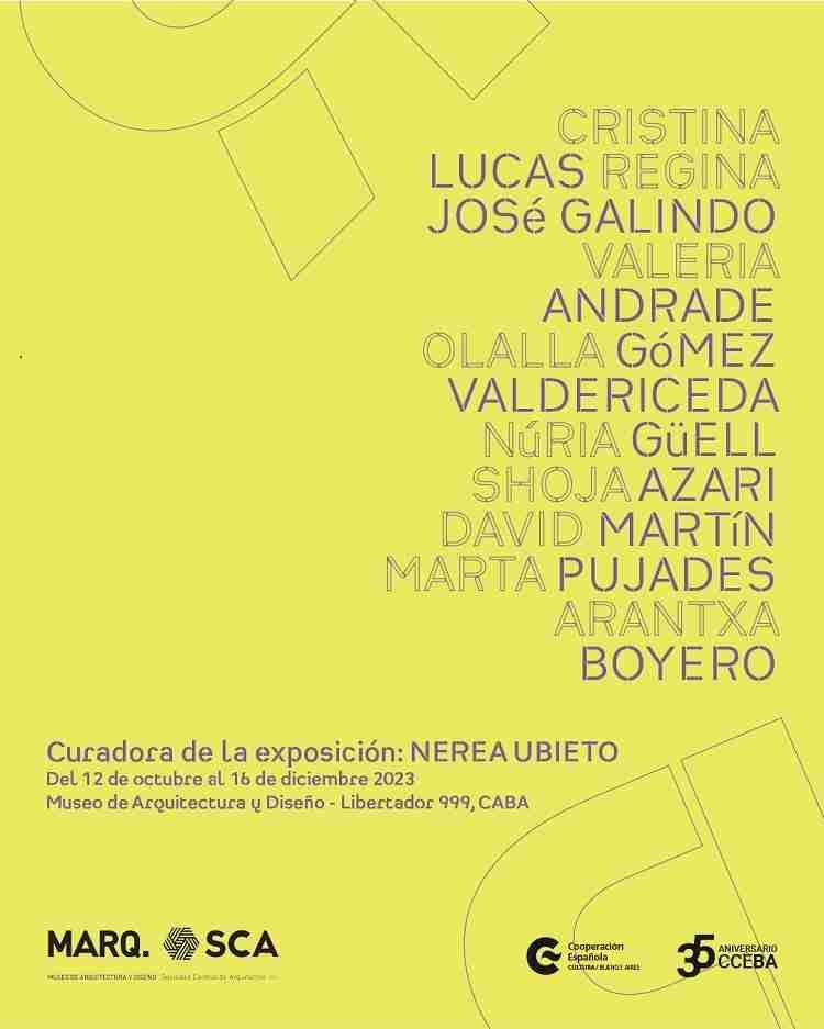 El Ojo Desarmado. El próximo miércoles 11 de octubre, a las 19 h, el Centro Cultural de España en Buenos Aires y la Sociedad Central de Arquitectos inauguran en el Marq -Museo de Arquitectura- (Av Libertador 999 CABA) la exposición El Ojo Desarmado. 
